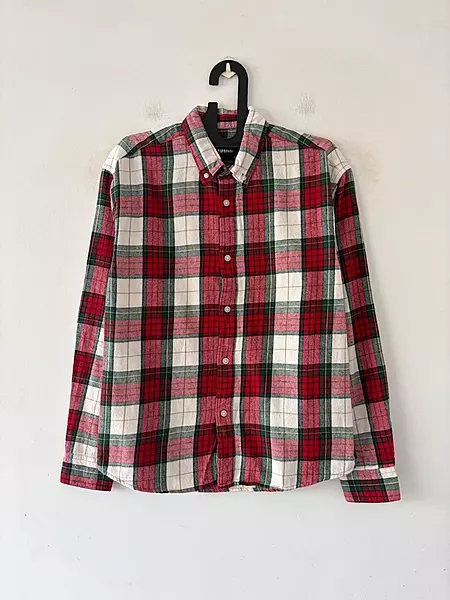 Crimson red & pine flannels