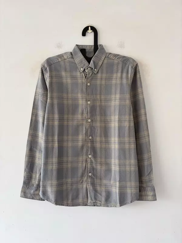 Ash grey & beige flannels