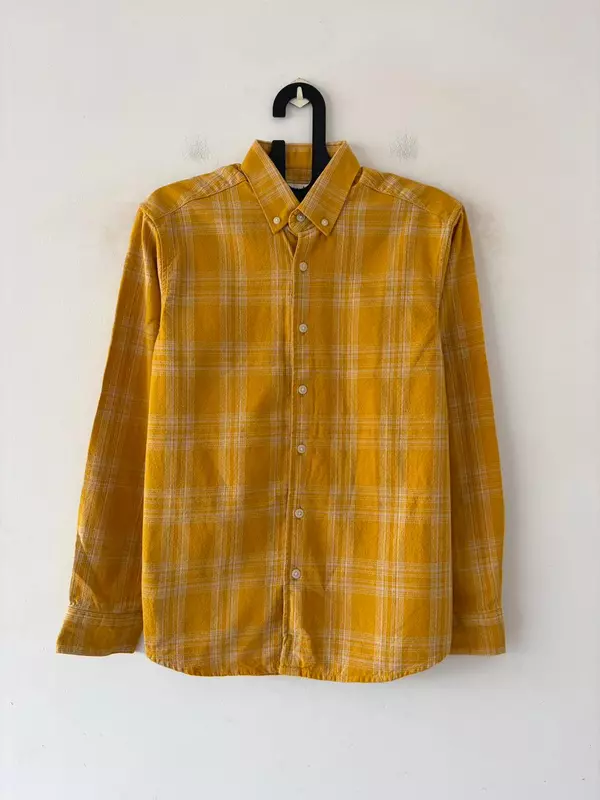 Mustard gold & frost flannels