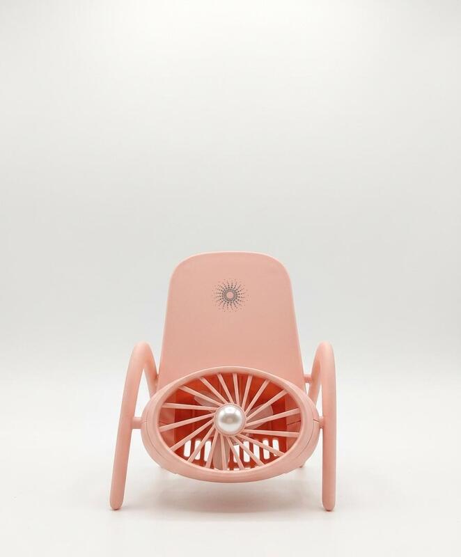Portable Mobile Phone Holder Fan Handheld