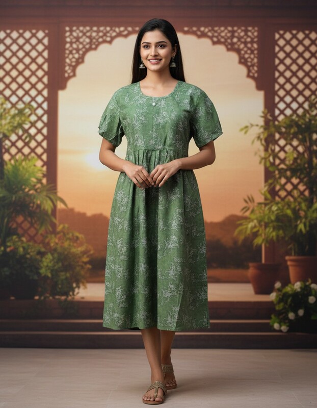 SHAILAJA FROCK MODEL NIGHTIES.