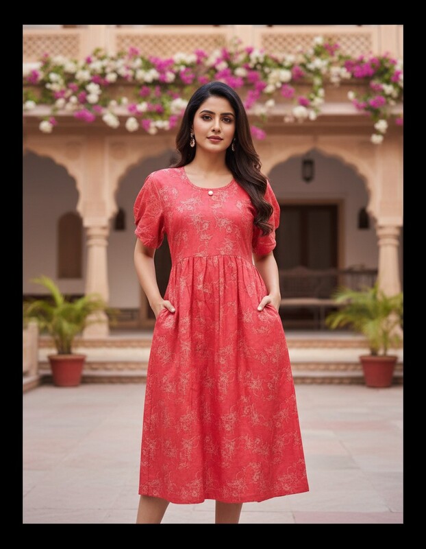 SHAILAJA FROCK MODEL NIGHTIES.