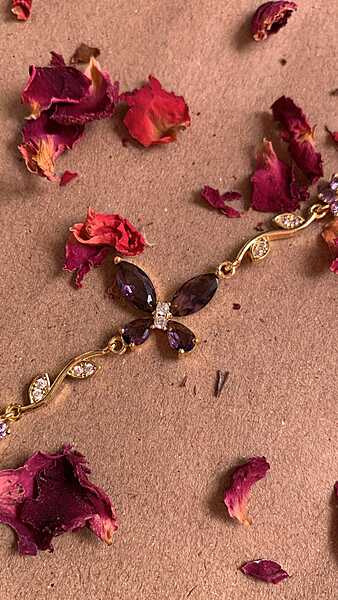 Enchanted Garden Butterfly Gemstone Bracelet Enchanted Garden Butterfly Gemstone Bracelet