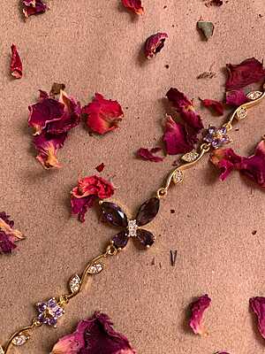Enchanted Garden Butterfly Gemstone Bracelet Enchanted Garden Butterfly Gemstone Bracelet