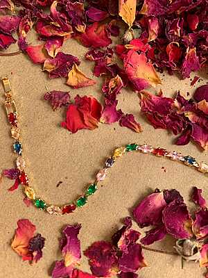 Spectrum Blossom Tennis Bracelet Spectrum Blossom Tennis Bracelet