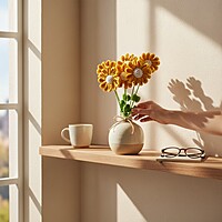 Daisy Large Flower Yellow