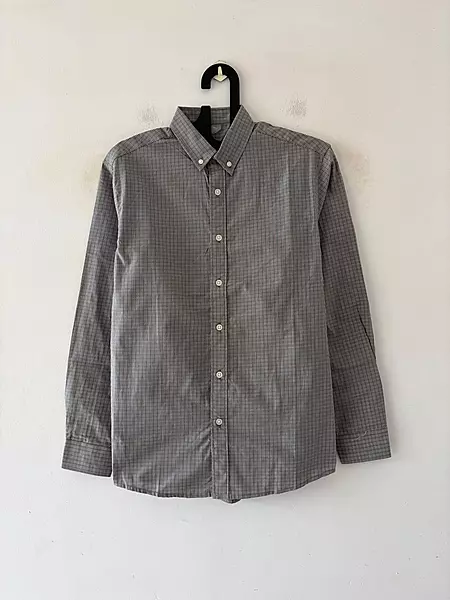 Vintage ash micro check shirt