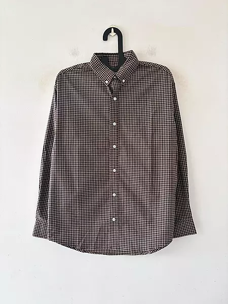 Cocoa micro check shirt