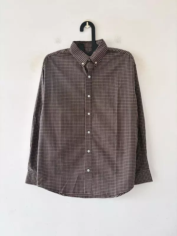Cocoa micro check shirt