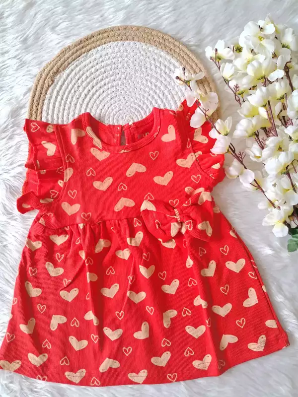 Cotton Classic Red Frocks