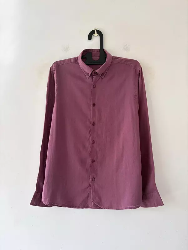 Mulberry mist linen shirt