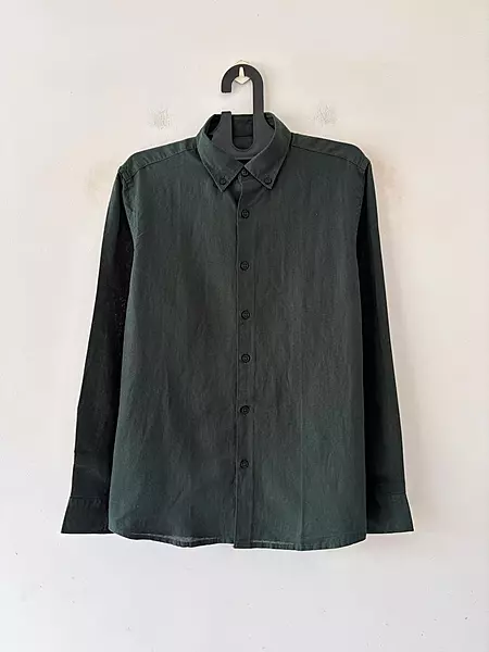 Pine forest linen shirt