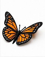 Butterfly 3D Printed Bookmark – Elegant Magnetic Page Marker Butterfly 3D Printed Bookmark – Elegant Magnetic Page Marker