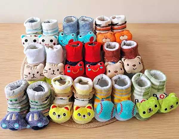 Cotton Cute Booties Set(0-1 Years)