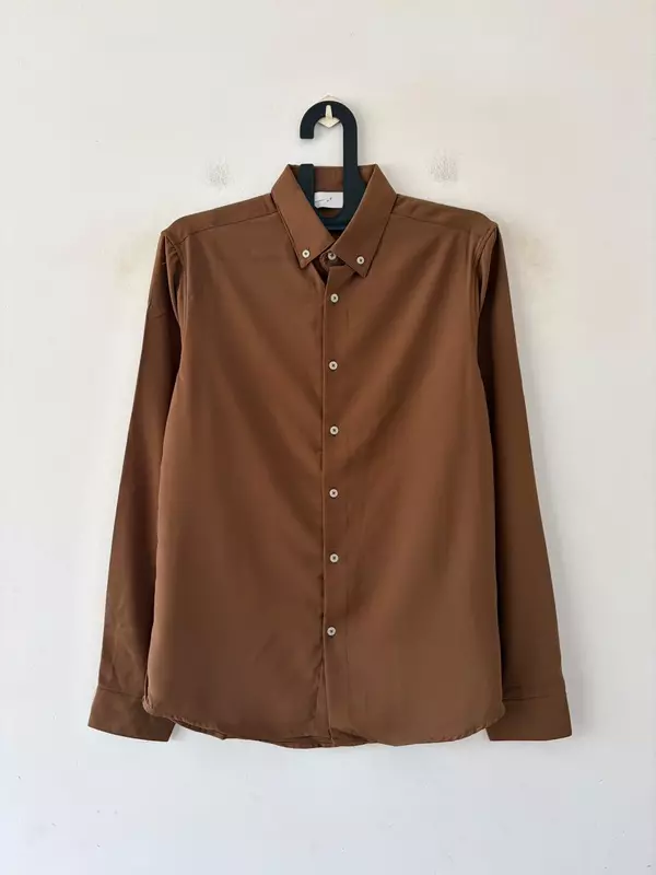 Honey sheen satin shirt