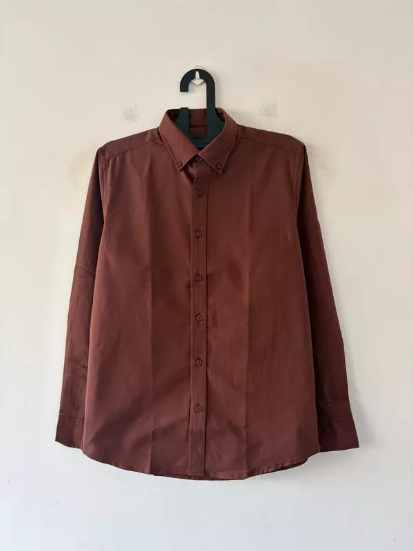 Rust clay oxford shirt
