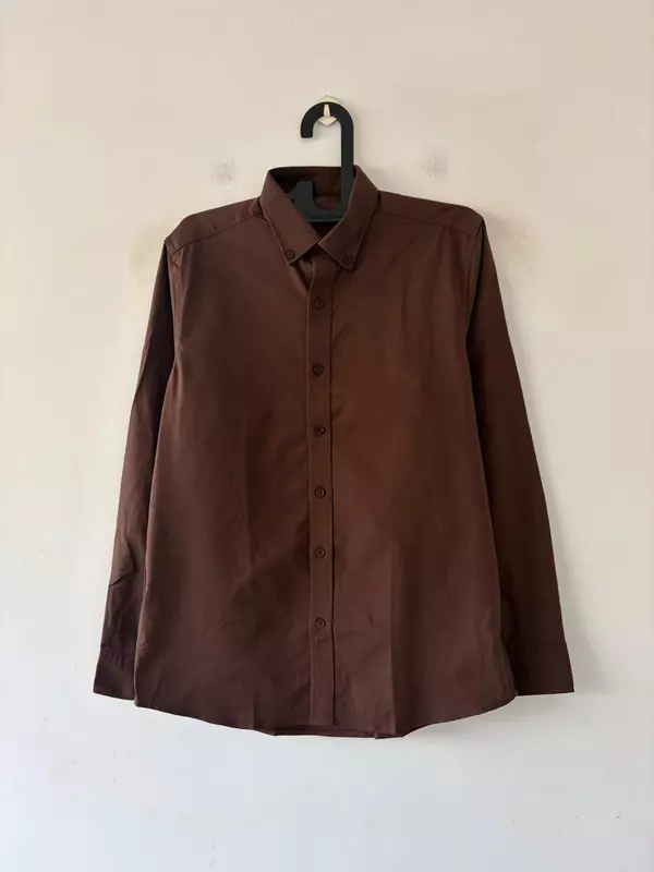 Chocolate oxford shirt