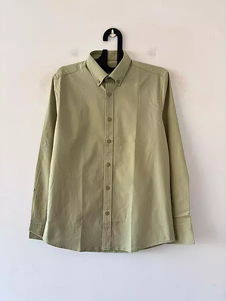 Pistachio oxford shirt