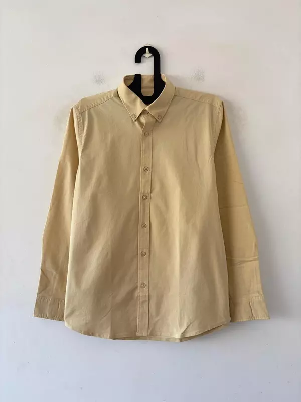 Pale yellow oxford shirt