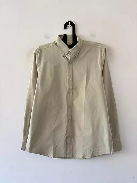 Mint sand oxford shirt