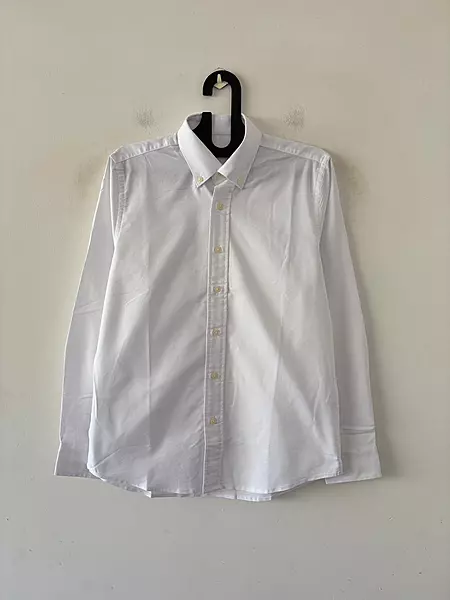 Classic white oxford shirt