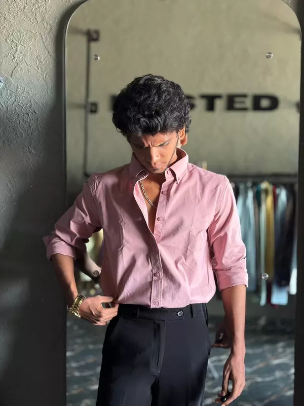Rosewood oxford shirt