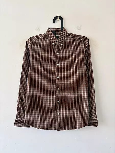 Cocoa brown & ember flannels