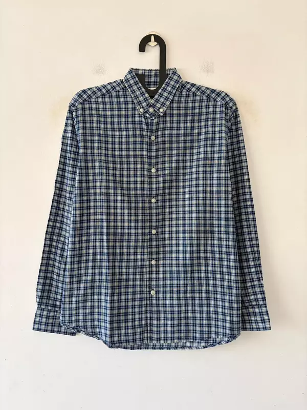 Ocean blue & sand flannels
