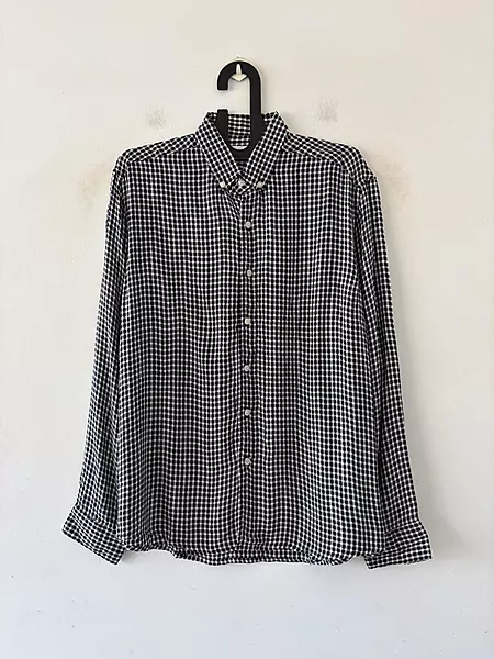 Midnight & ivory flannels