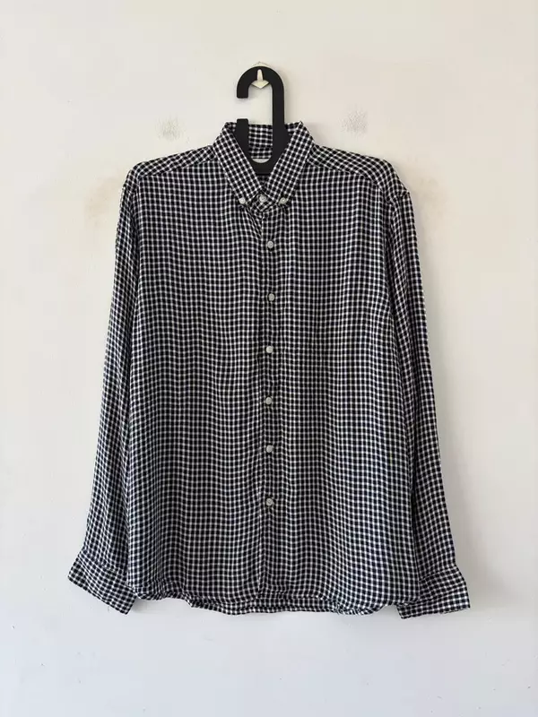 Midnight & ivory flannels