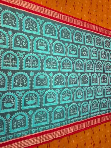 Parbha Bandha Bapta Silk Saree
