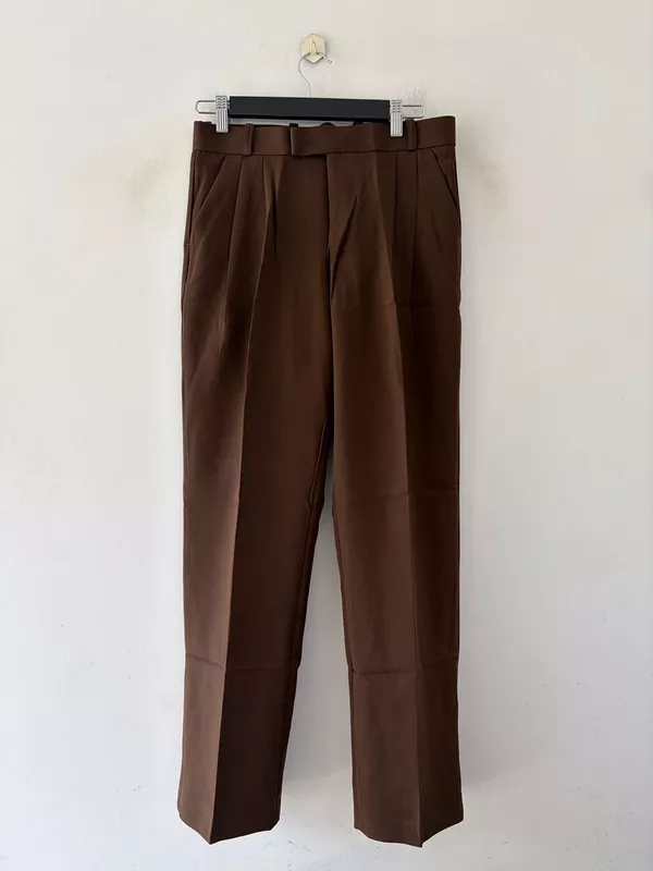 Mocha terra korean baggy pants