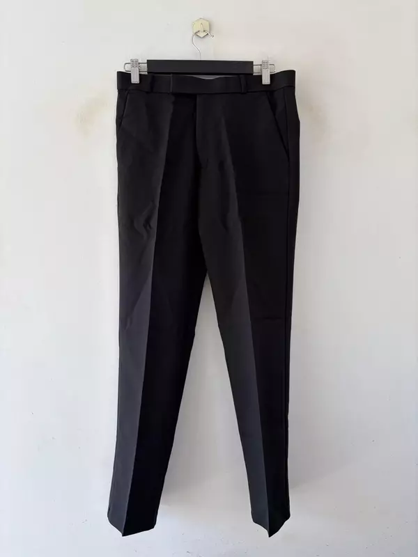 Obsidian black formal pants
