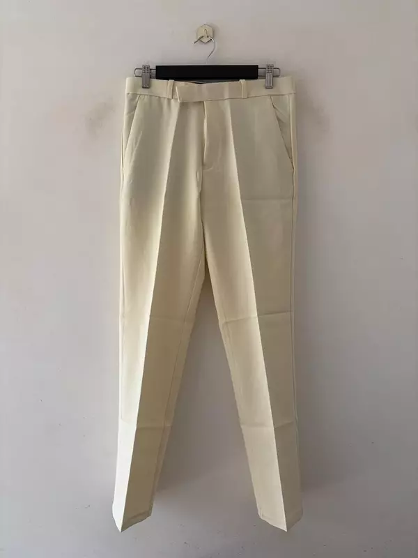 Butter cream formal pants
