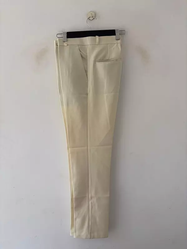 Butter cream formal pants