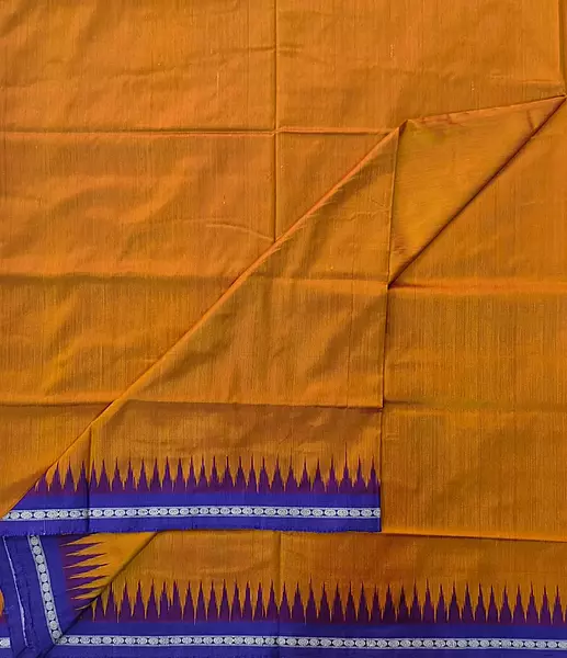 Sambalpuri Silk Joda-Mustard