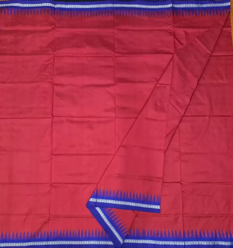 Sambalpuri Silk Joda-Red
