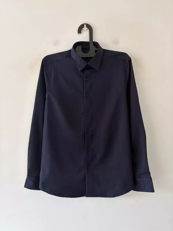 Navy luxe Imp-plain shirt