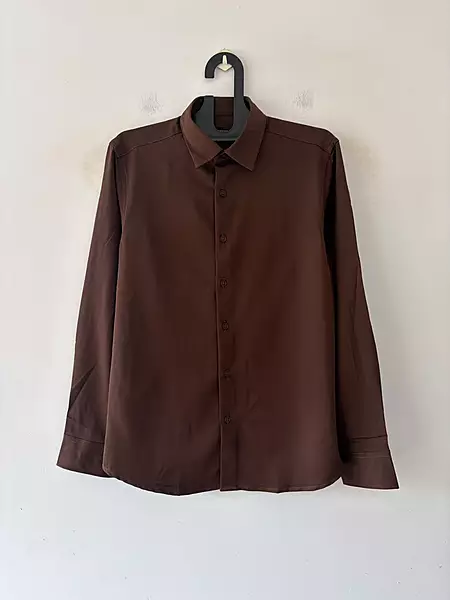 Honey brown Imp-plain shirt