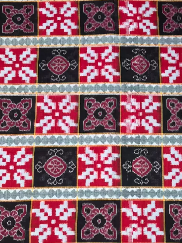 BOX STAR FABRIC-RED-BLACK