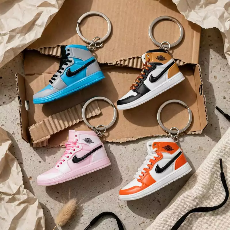 Shoes Model Key Chain