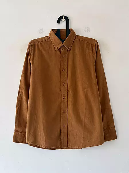 Camel corduroy shirt