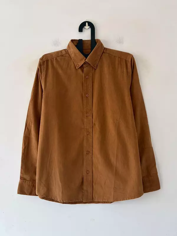 Camel corduroy shirt