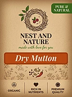 Dry Mutton (Curry Cut, Boneless) 1KG