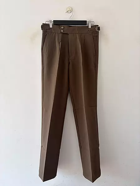 Olive bark gurkha pants