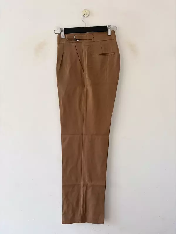 Caramel clay gurkha pants