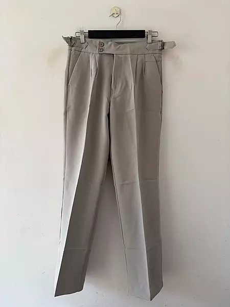 Ash mist gurkha pants