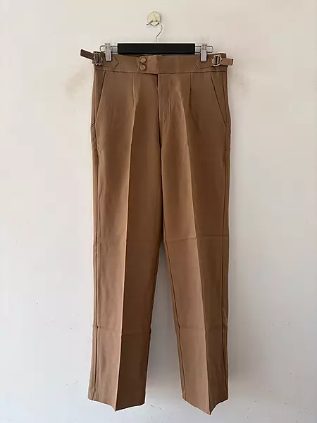 Caramel clay gurkha pants