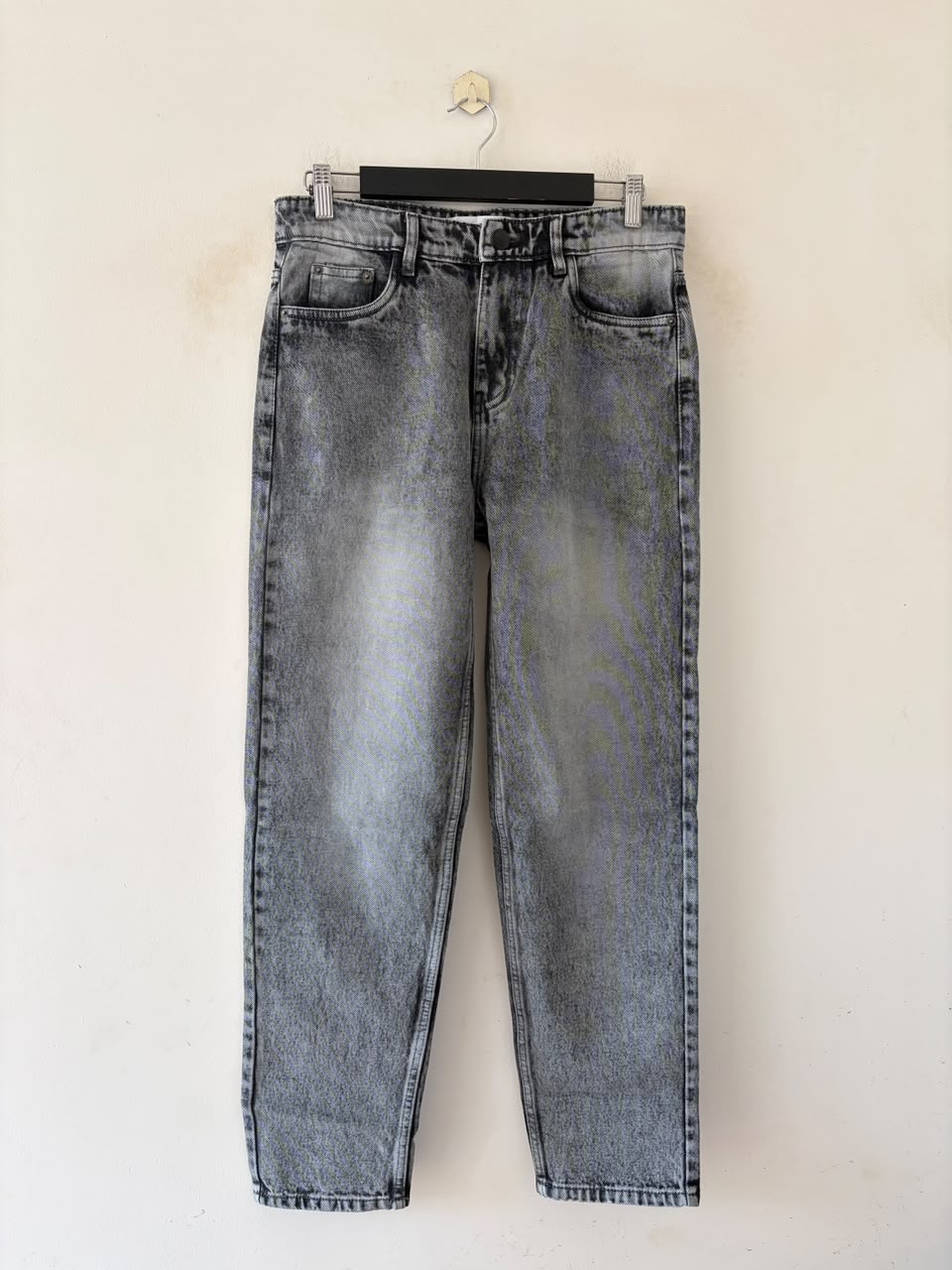 Ash mist momfit jeans
