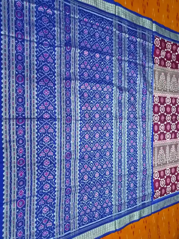 Gacha Sakta Silk Saree-Purple